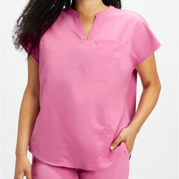 Fabletics Tops - fabletics scrum set PINK M/L